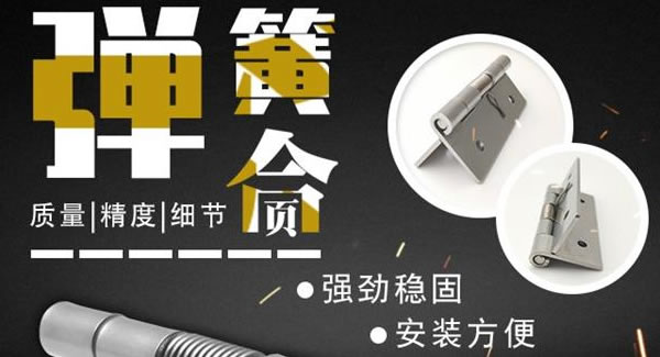 弹簧合页，张弛有度 |6t体育五金&东莞合页?