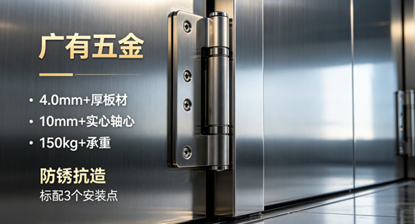 工厂大门频繁坏、反复修？问题出在合页上！|6t体育五金重型合页&东莞合页?